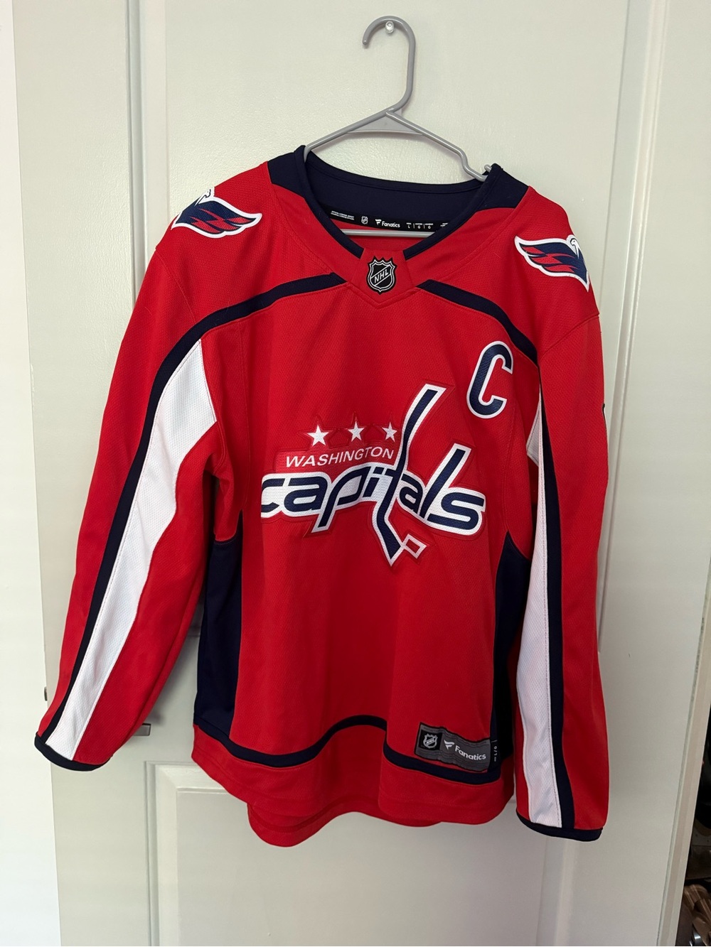 Ovechkin capitals red home jersey